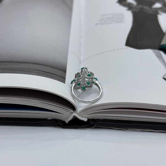 Серебряное кольцо с агатом 1.597ct