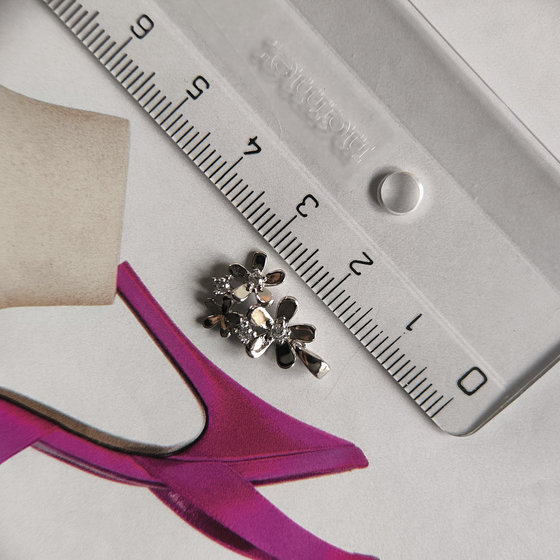 Серебряная подвеска с фианитами