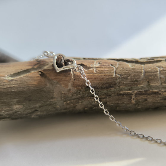 Серебряный браслет с фианитами