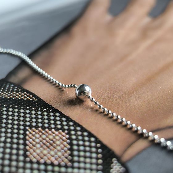 Серебряный браслет без камней