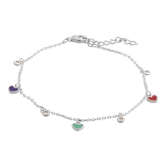 Silver bracelet with yemallu