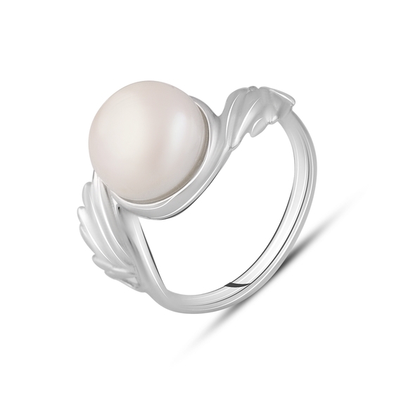 Silver ring with baroque pearls 5.7ct