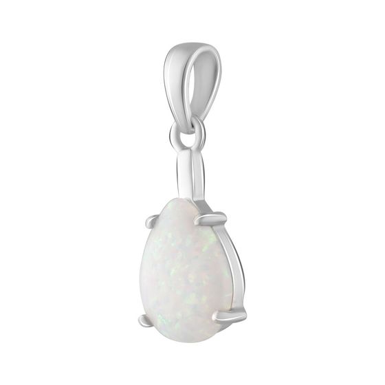 Серебряная подвеска с опалом 1.275ct
