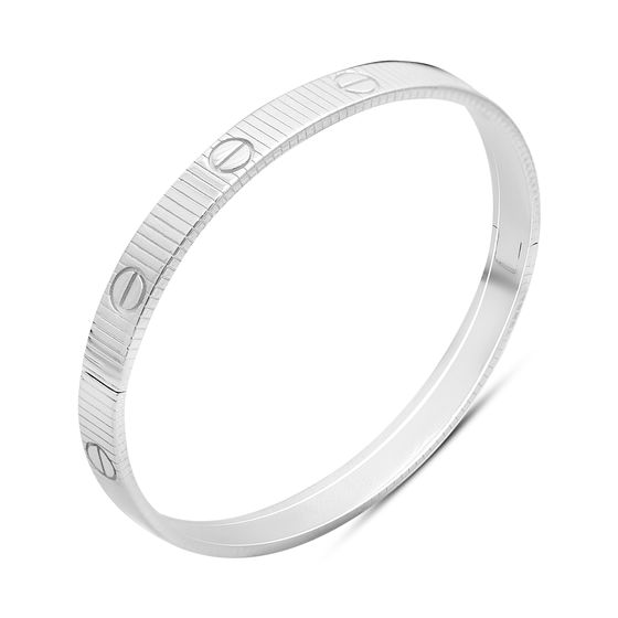 Серебряный браслет без камней