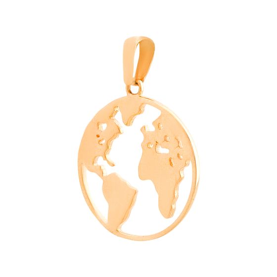 Золотая подвеска без камней