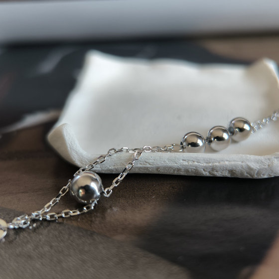 Серебряный браслет без камней