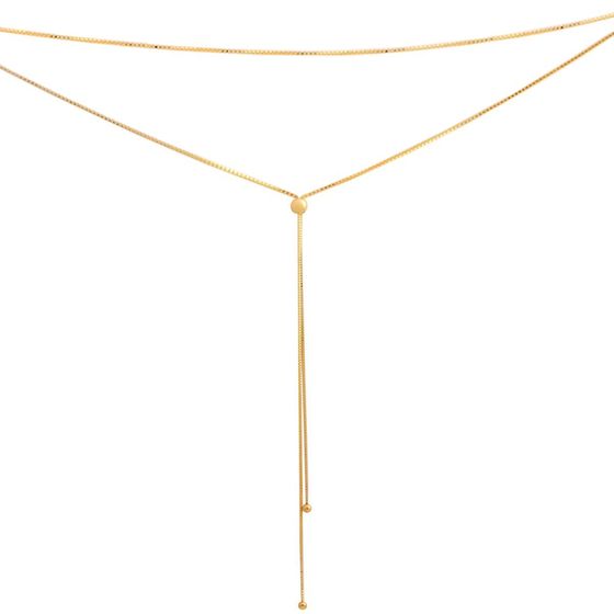 Серебряное колье без камней