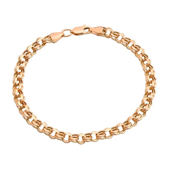 Gold bracelet without stones