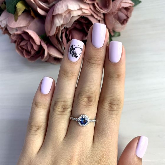 Серебряное кольцо с мистик топазом 0.75ct