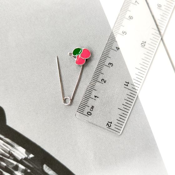 Серебряная подвеска с емаллю