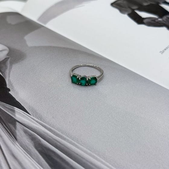 Серебряное кольцо с агатом 1.533ct