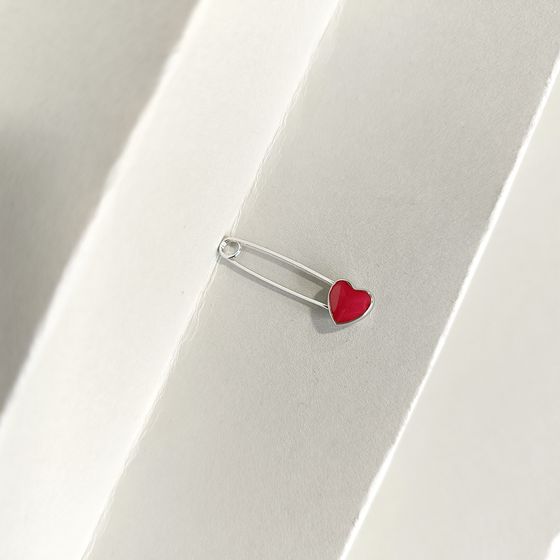 Серебряная подвеска с емаллю