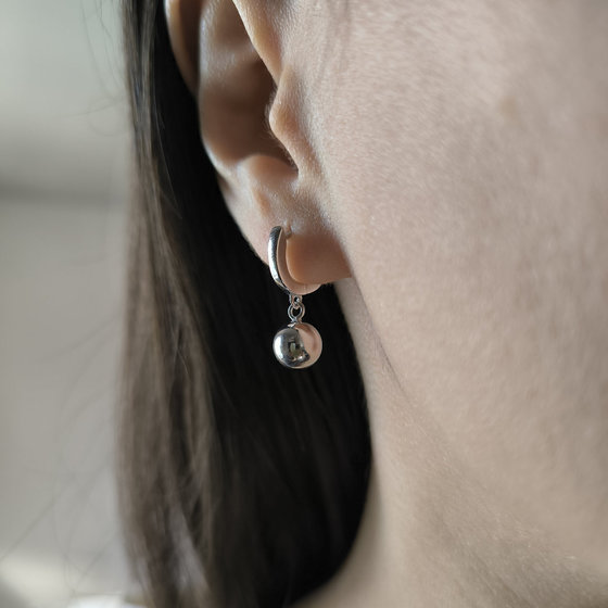 Серебряные серьги без камней