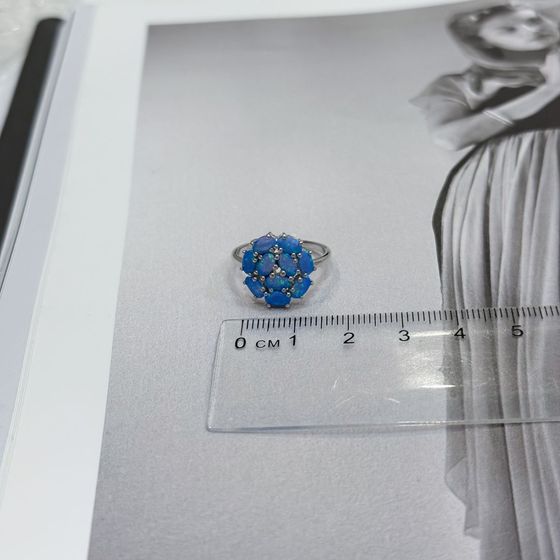 Серебряное кольцо с опалом 1.322ct