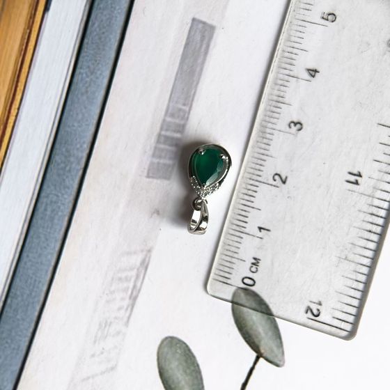Срібна підвіска з агатом 0.838ct