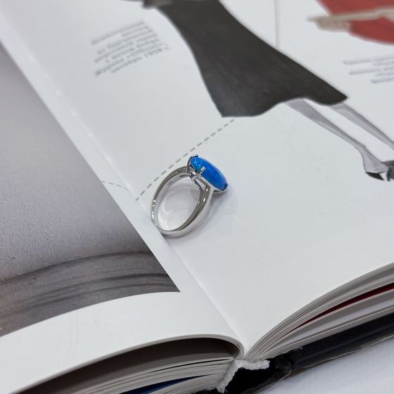 Серебряное кольцо с опалом 2.181ct