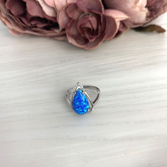 Серебряное кольцо с опалом 2.328ct