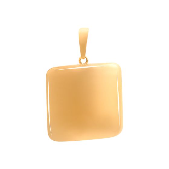 Silver pendant without stones
