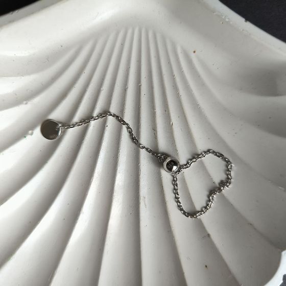 Серебряное кольцо без камней