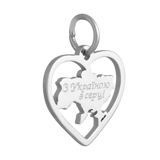 Серебряная подвеска без камней