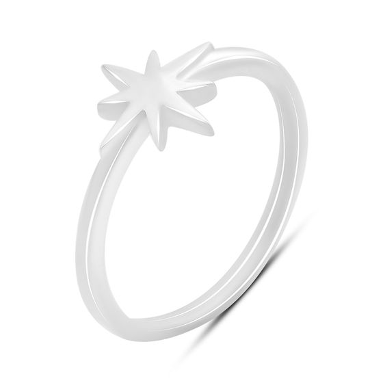 Серебряное кольцо без камней