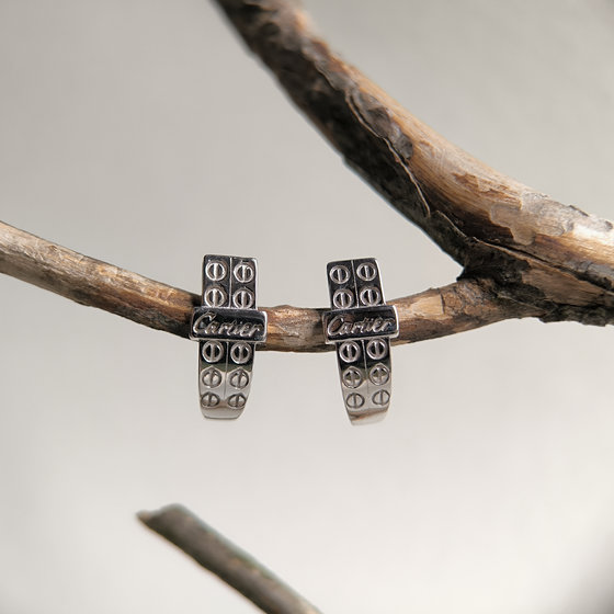 Серебряные серьги без камней