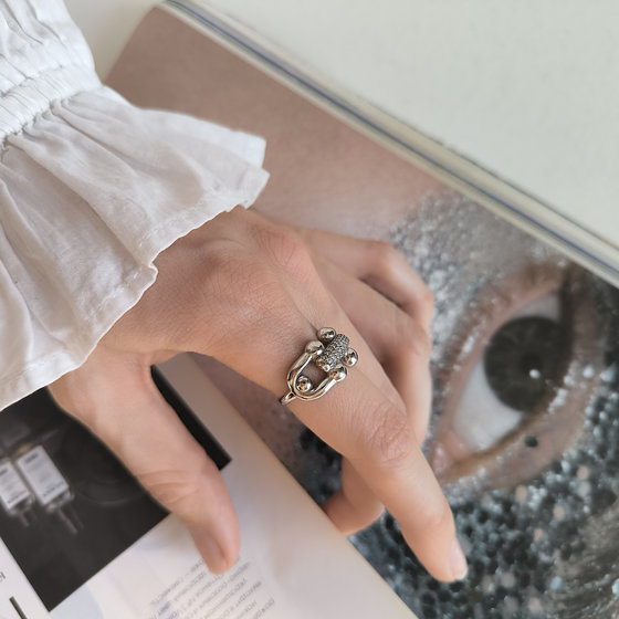 Серебряное кольцо с фианитами 0.25ct