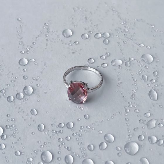 Серебряное кольцо с султанитом 4.235ct