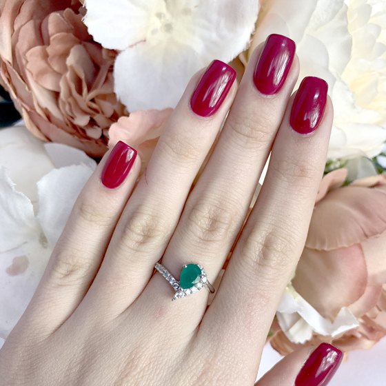 Серебряное кольцо с агатом