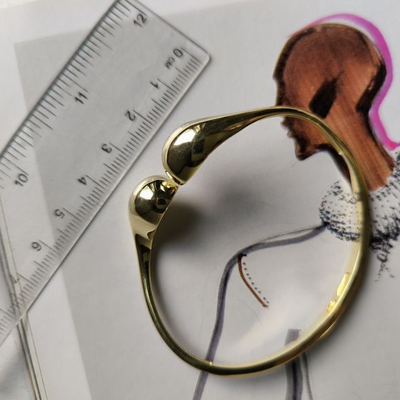 Серебряный браслет без камней