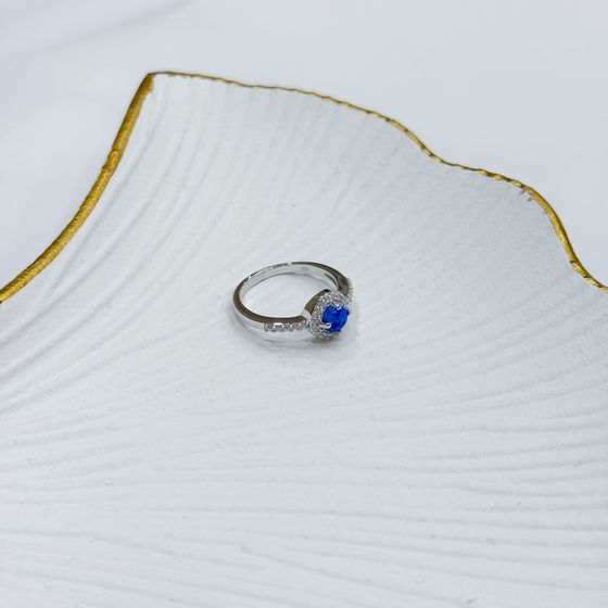 Серебряное кольцо с опалом 0.573ct