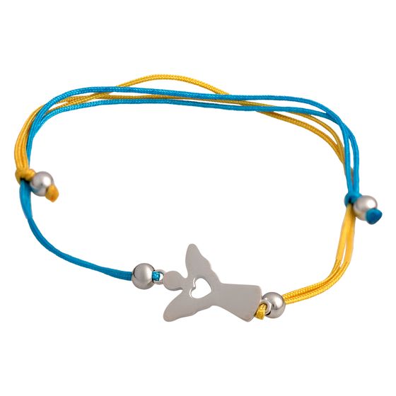 Silver bracelet without stones