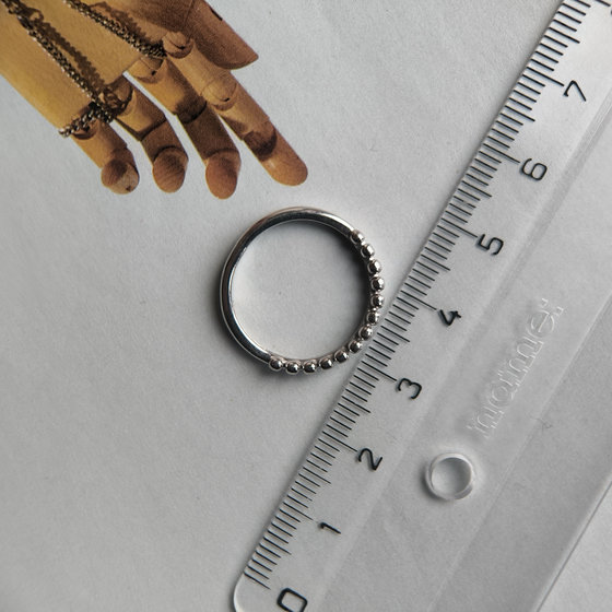 Серебряное кольцо без камней