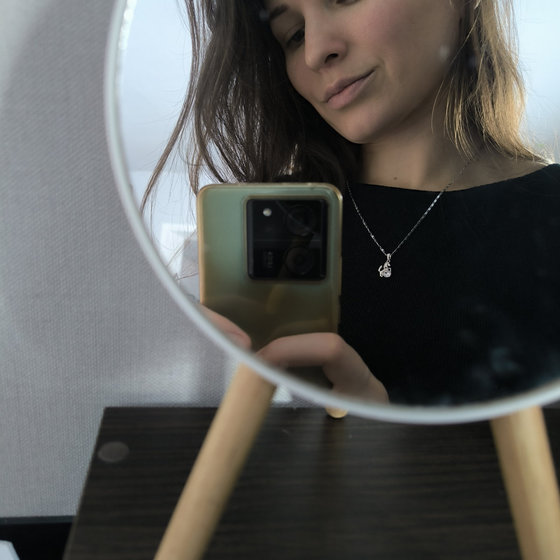 Серебряная подвеска с фианитами