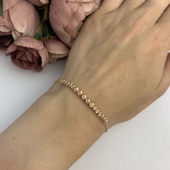 Золотой браслет без камней