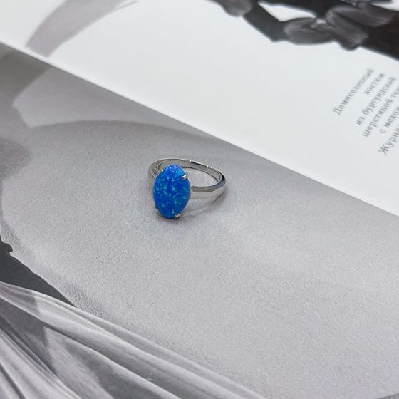 Серебряное кольцо с опалом 2.181ct