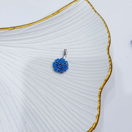 Серебряная подвеска с опалом 1.322ct