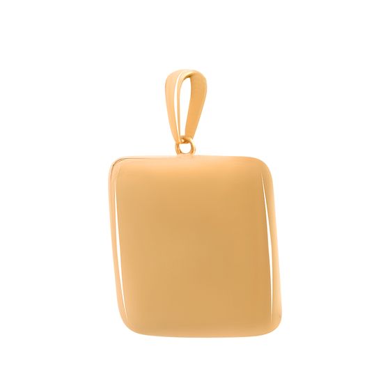 Silver pendant without stones