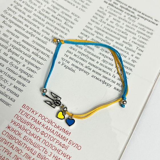 Серебряный браслет с емаллю