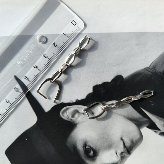 Серебряные серьги с фианитами