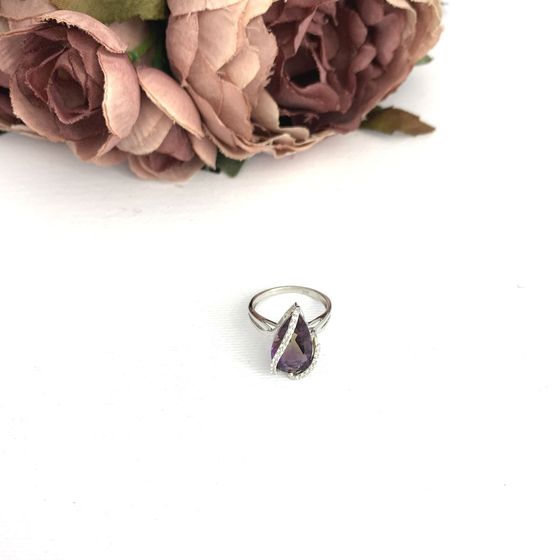 Срібна каблучка з аметрином nano 3.845ct