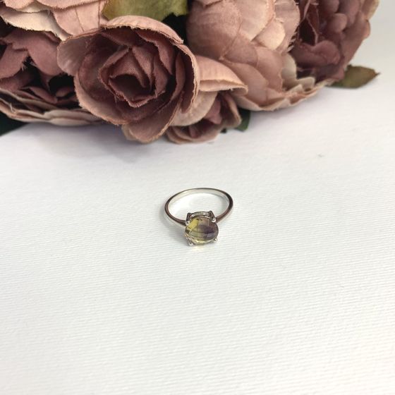 Серебряное кольцо с аметрином nano