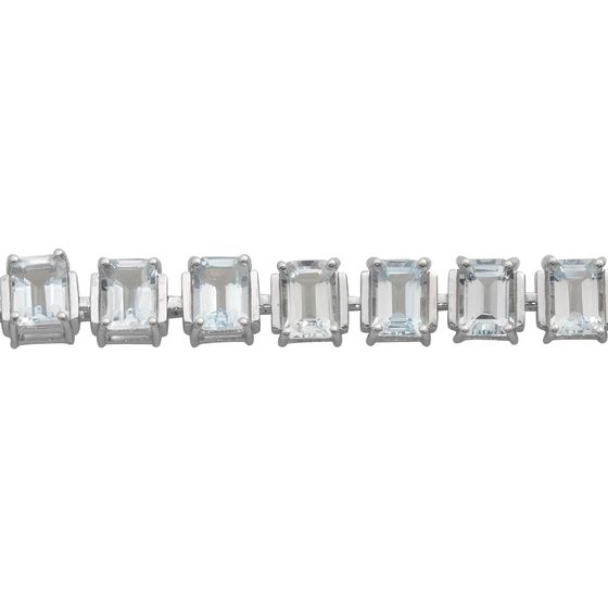 Срібний браслет з топазом 24.425ct