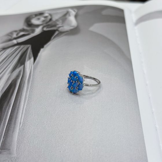 Серебряное кольцо с опалом 1.322ct