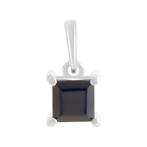 Срібна підвіска з сапфіром 0.772ct