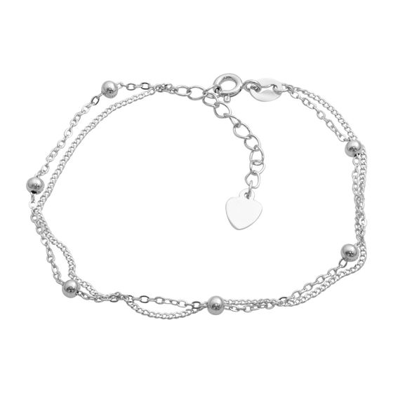 Серебряный браслет без камней