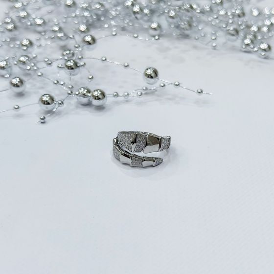 Silver Ring with Fianites