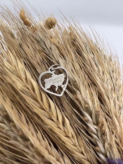 Серебряная подвеска без камней