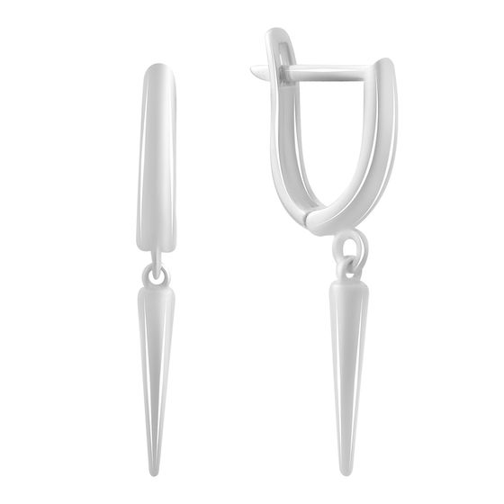 Золотые серьги без камней