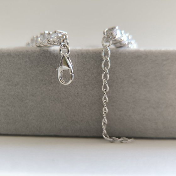 Серебряный браслет с агатом 9.408ct